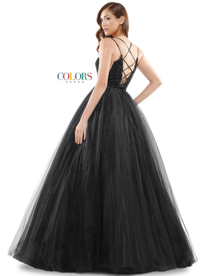 Colors Long Formal Long Dress Sale - The Dress Outlet