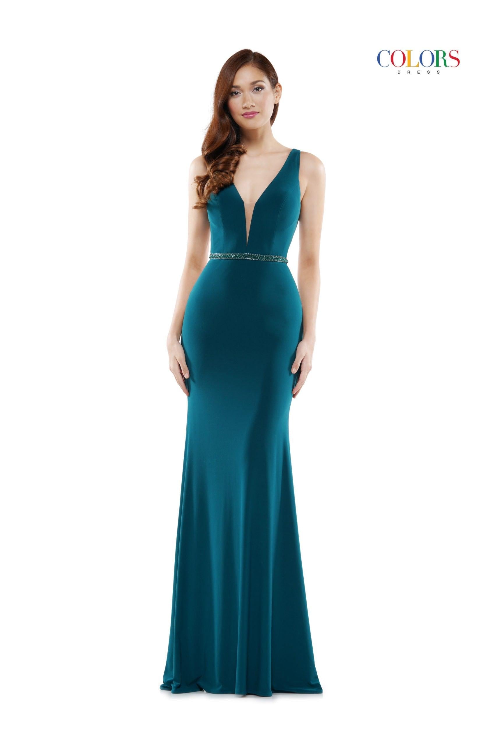 Colors 2490 Colors Long Formal Mermaid Prom Dress main image 0