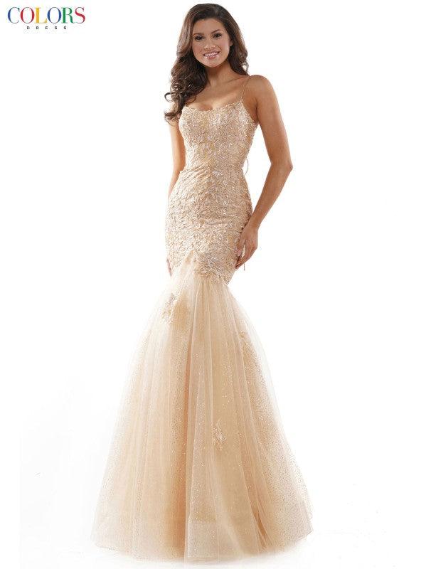 Colors 2490 Colors Long Formal Mermaid Prom Dress