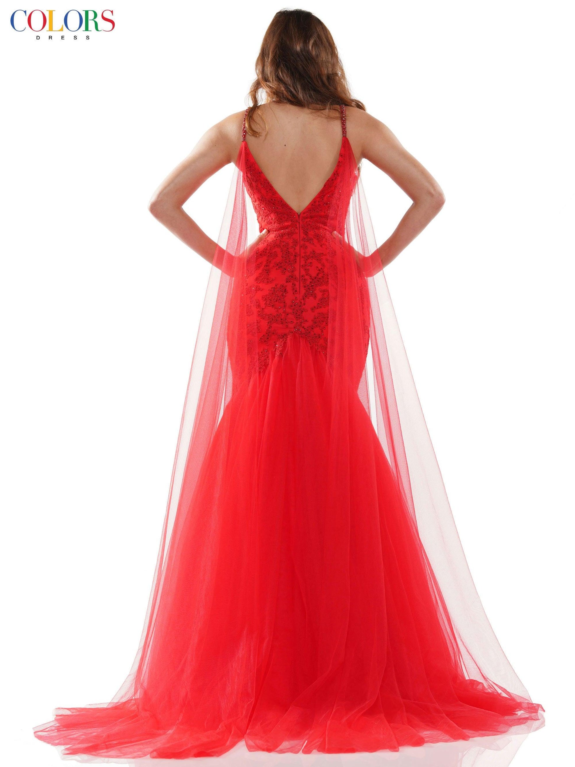 Colors Long Formal Mermaid Prom Dress 962 - The Dress Outlet
