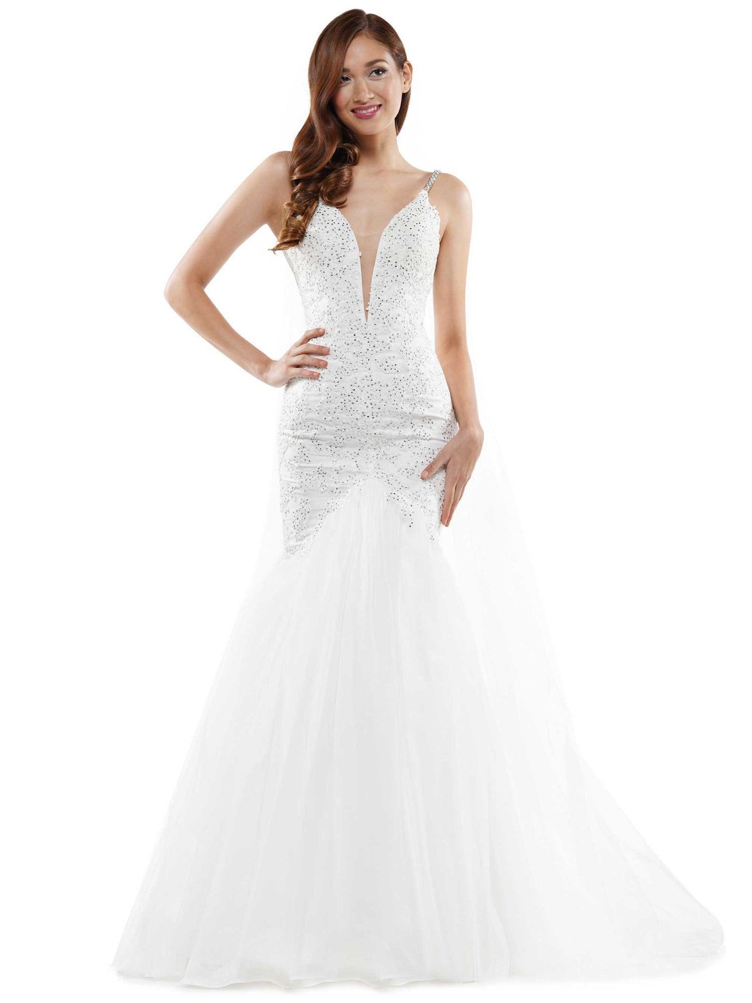 Colors Long Formal Mermaid Prom Dress Sale - The Dress Outlet
