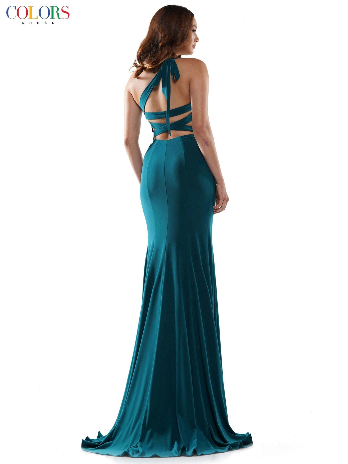Colors Long Formal One Shoulder Prom Dress 2626 - The Dress Outlet