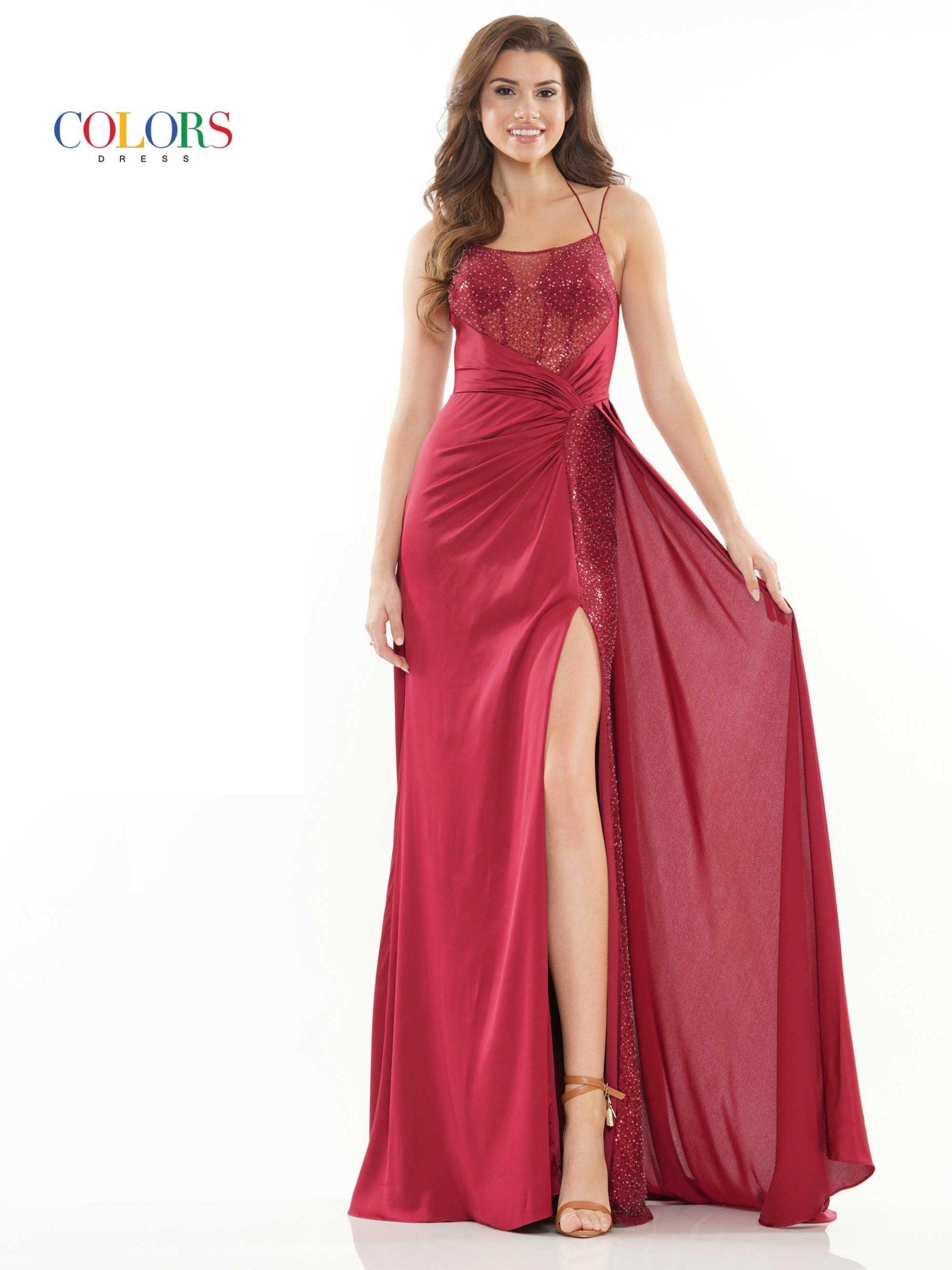 Colors Long Formal Sexy Prom Dress 2769 - The Dress Outlet