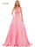 Colors Long Halter Evening Dress 2910 - The Dress Outlet