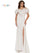 Colors Long Off Shoulder Formal Prom Dress 2663 - The Dress Outlet