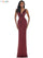 Colors Long Sleeveless Formal Fitted Prom Gown 1042 - The Dress Outlet