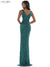Colors Long Sleeveless Formal Fitted Prom Gown 1042 - The Dress Outlet