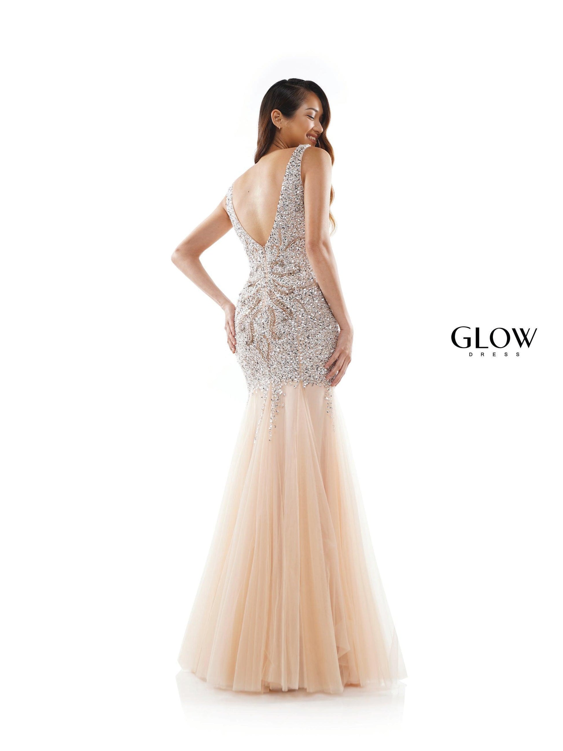 Colors G697 Colors Long Sleeveless Mermaid Prom Gown