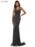 Colors Long Spaghetti Strap Beaded Prom Dress 664 - The Dress Outlet