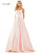 Colors Long Spaghetti Strap Evening Dress G1088 - The Dress Outlet