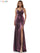 Colors Long Spaghetti Strap Fitted Prom Dress 2570 - The Dress Outlet