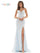 Colors Long Spaghetti Strap Glitter Prom Dress 1076 - The Dress Outlet