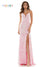 Colors Long Spaghetti Strap Glitter Prom Dress 1076 - The Dress Outlet