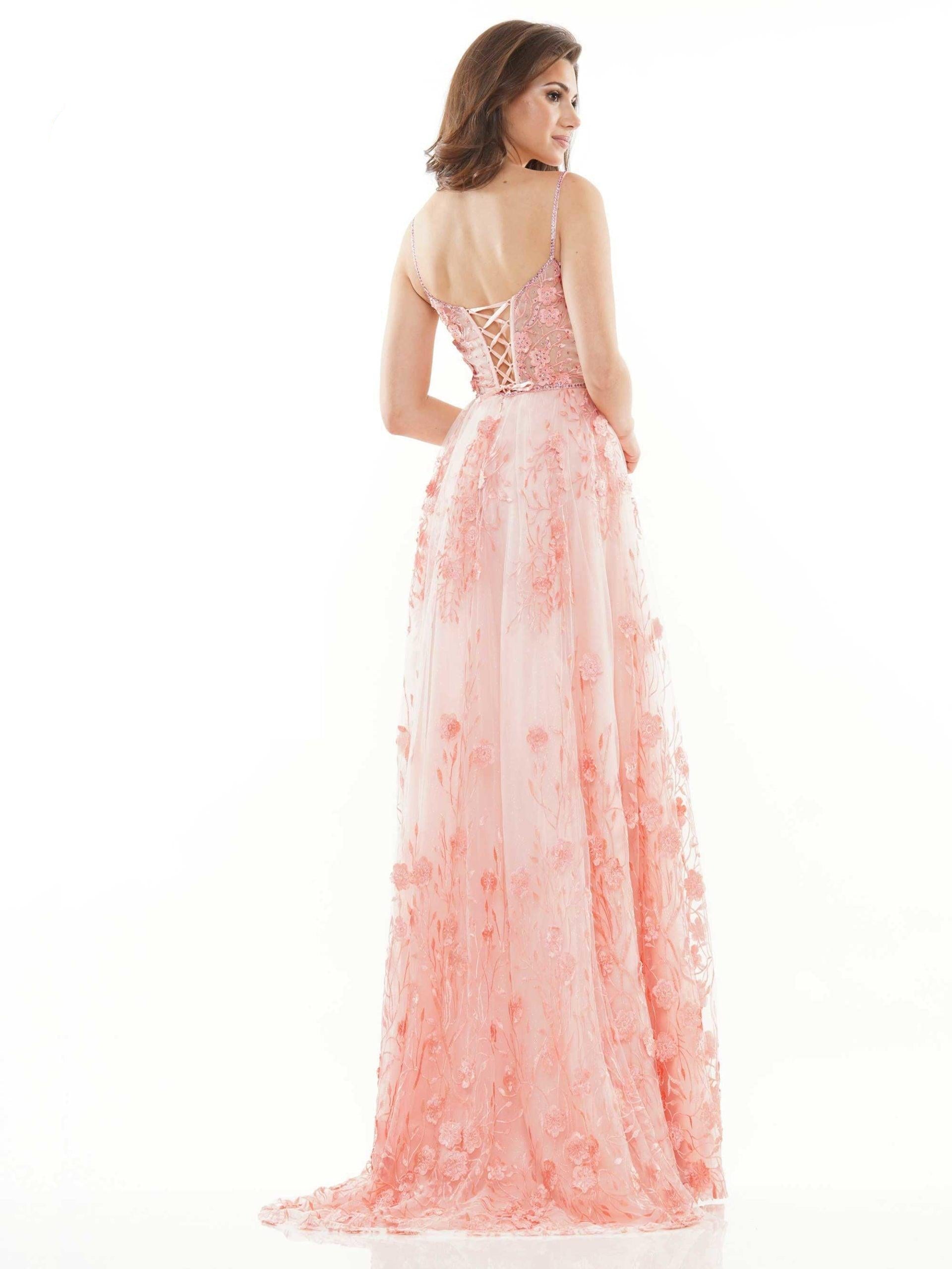 Colors Long Spaghetti Strap Prom Formal Gown 2726 - The Dress Outlet