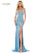 Colors Long Spaghetti Straps Evening Dress - The Dress Outlet