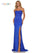 colors Long Strapless Evening Dress 2922 - The Dress Outlet