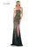 Colors Long Strapless Formal Ombre Prom Dress 2683 - The Dress Outlet