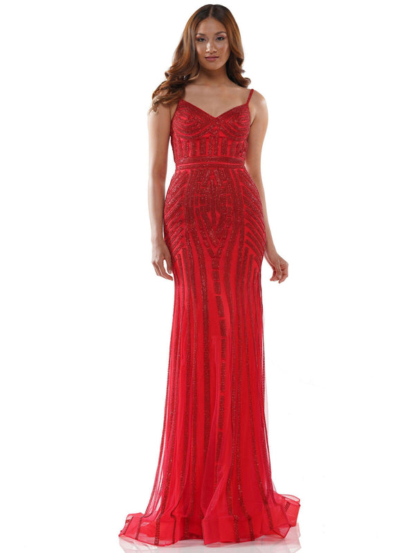 Colors G664 Colors Prom Long Formal Beaded Gown