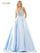 Colors Prom Long Sleeveless Dress - The Dress Outlet