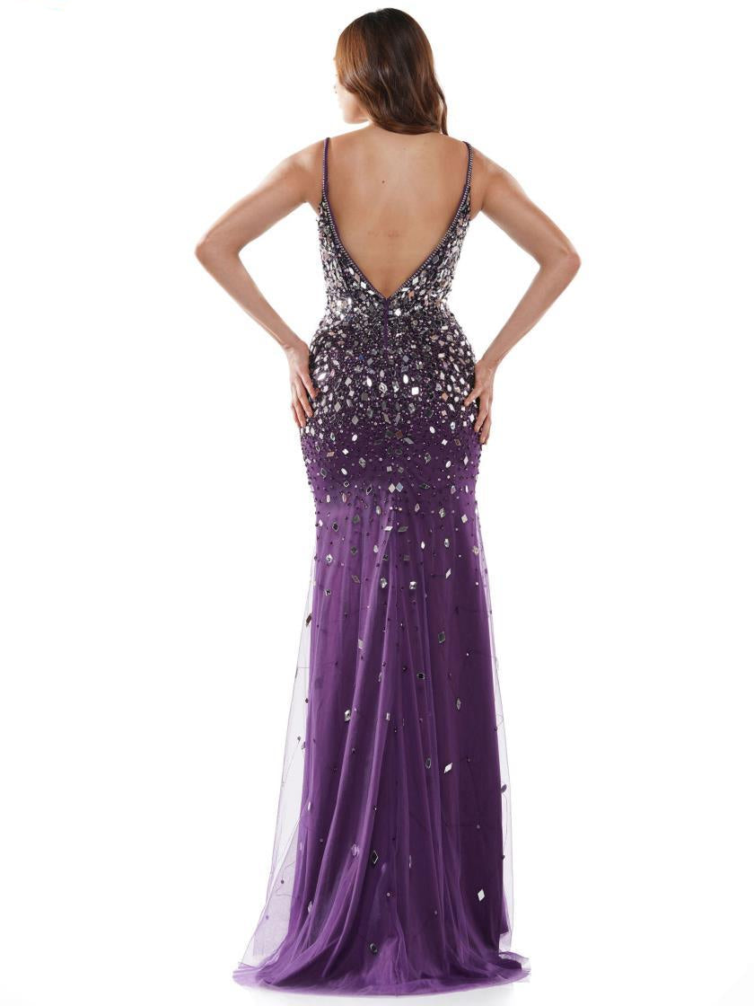 Colors Prom Long Spaghetti Strap Formal Dress 2724 - The Dress Outlet