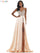 Colors Prom Short Beaded Romper Skirt Overlay 2604 - The Dress Outlet