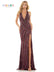 Navy Colors K144 Colors Sexy Long Sleeveless Prom Dress for $724.99 ...