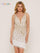 Colors Short Beaded Fringe Cocktail Dress 2905 - The Dress Outlet