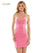 Colors Short Cocktail Homecoming Halter Dress 2778 - The Dress Outlet