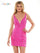 Colors Short Sleeveless Beaded Cocktail Dress 2833 - The Dress Outlet