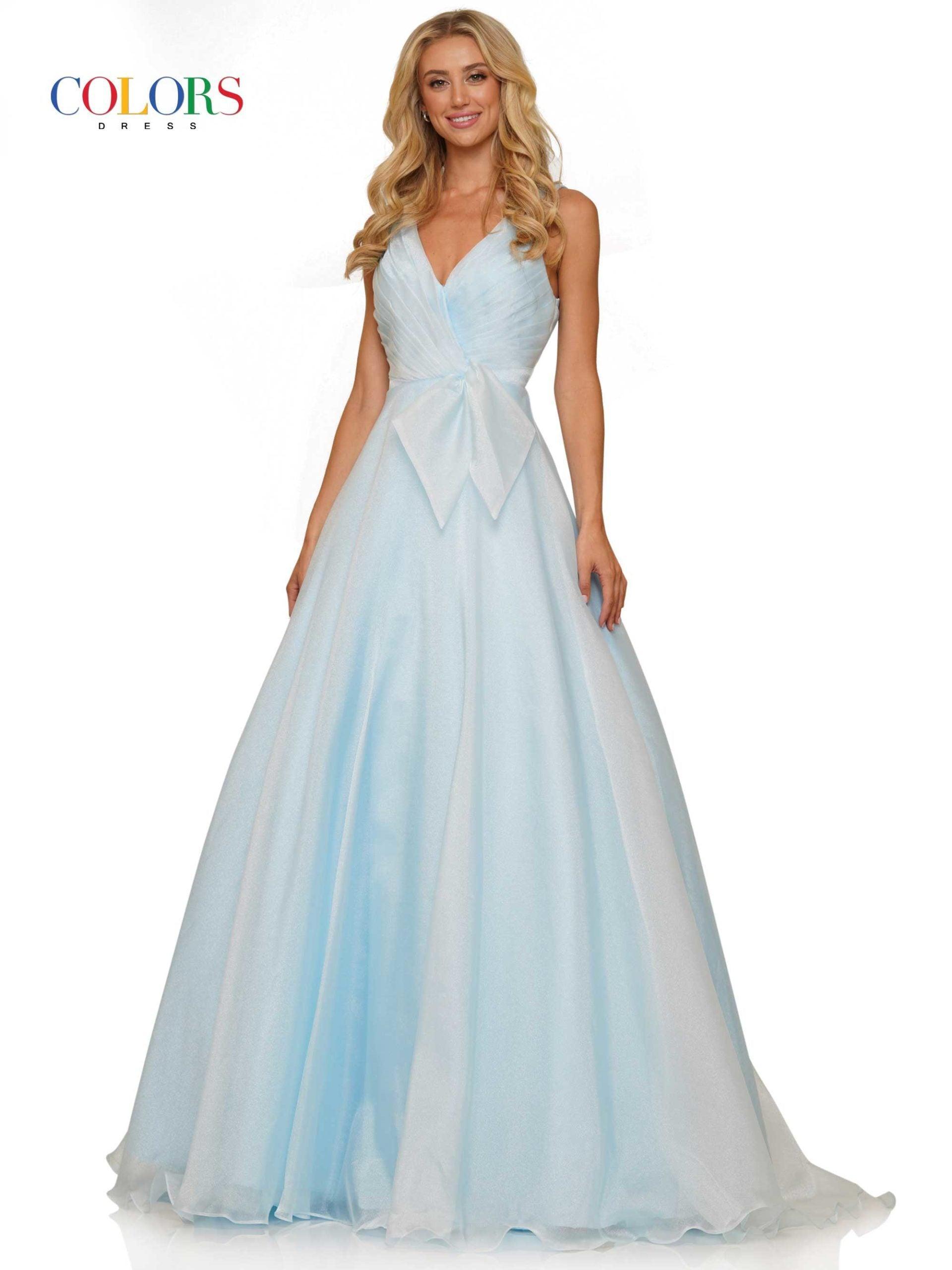 Hot Pink Colors G1098 Colors Sleeveless Long Prom Dress - Prom Dresses ...