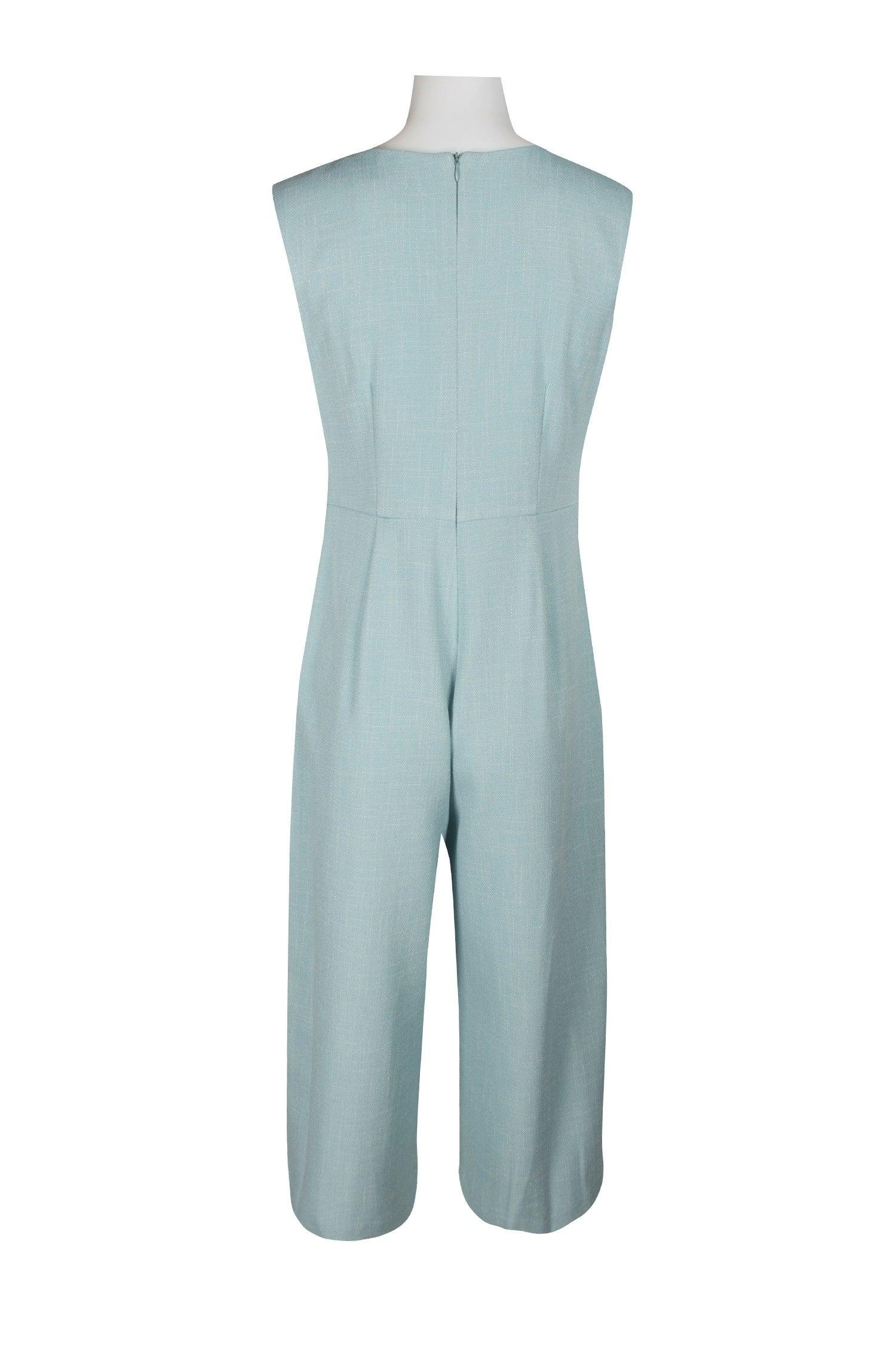 Connected Apparel Formal Sleeveless Jumpsuit - The Dress Outlet
