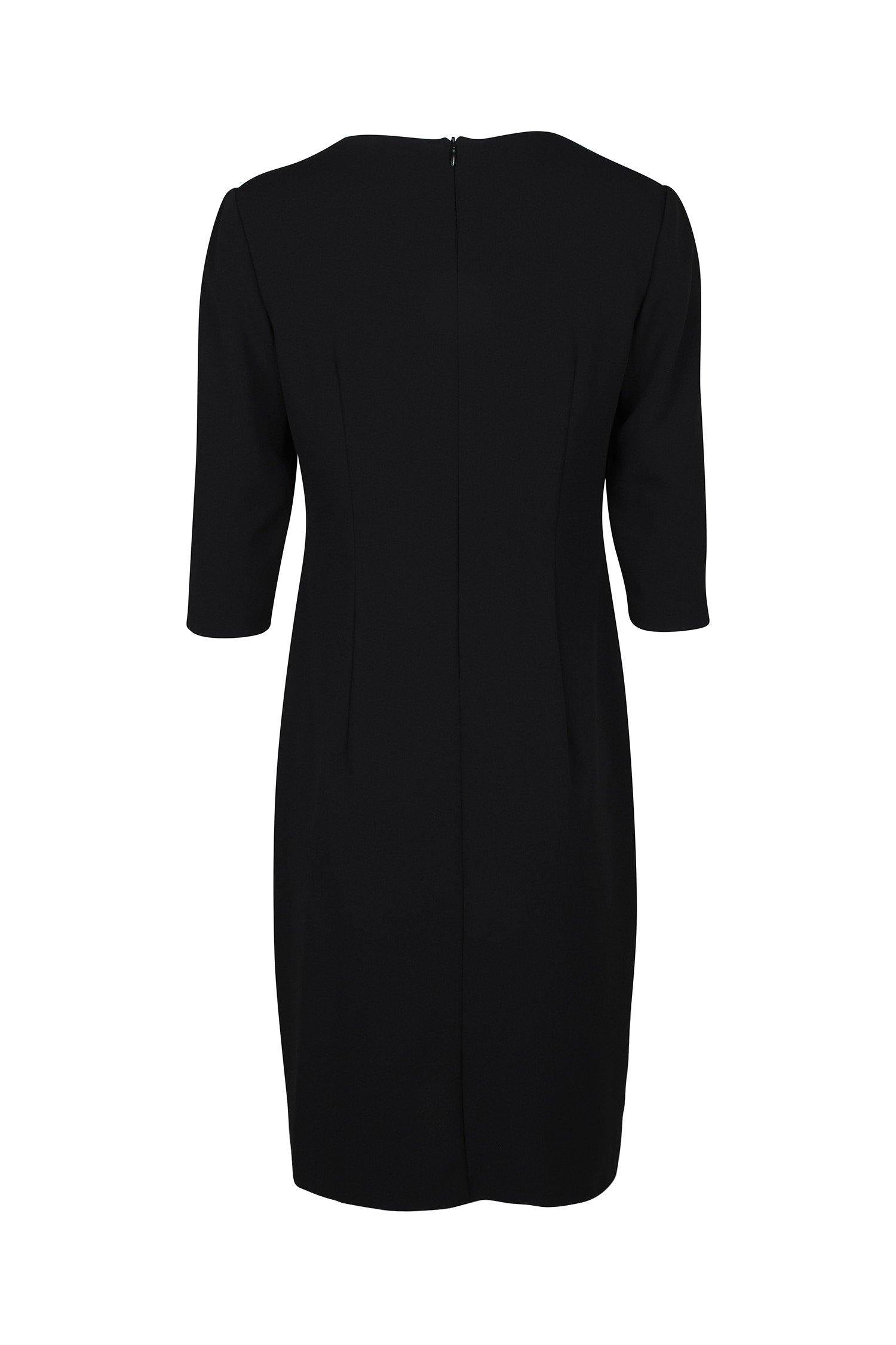 Connected Apparel Long Sleeve Short Cocktail Dress