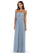 Convertible Long Bridesmaid Dress - The Dress Outlet