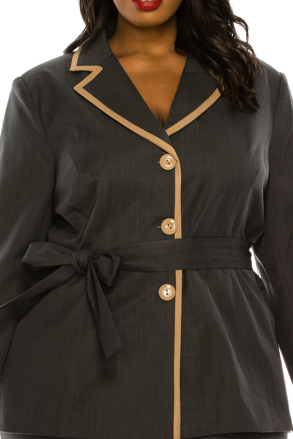 BROWN CAMEL Danillo Formal Mother of the Bride Pant Suit 322186 for $79 ...