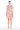 Cocktail Dresses Short Sleeve Floral Mini Dress Pink