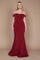 Formal Dresses Long Formal Burgundy Mermaid Evening Dress Burgundy