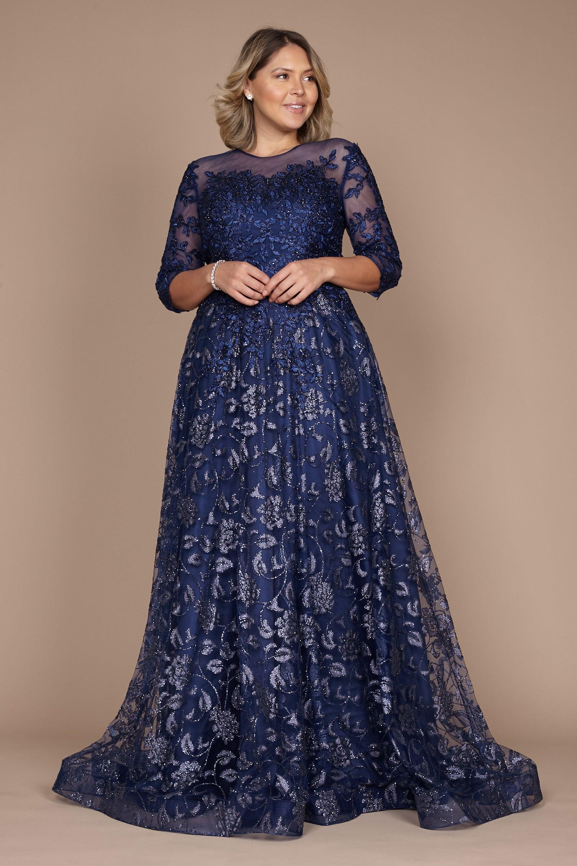 V Neck Purple Lace Long Prom Dress, Lilac Lace Formal Dress, Purple Ev –  Simplepromdress