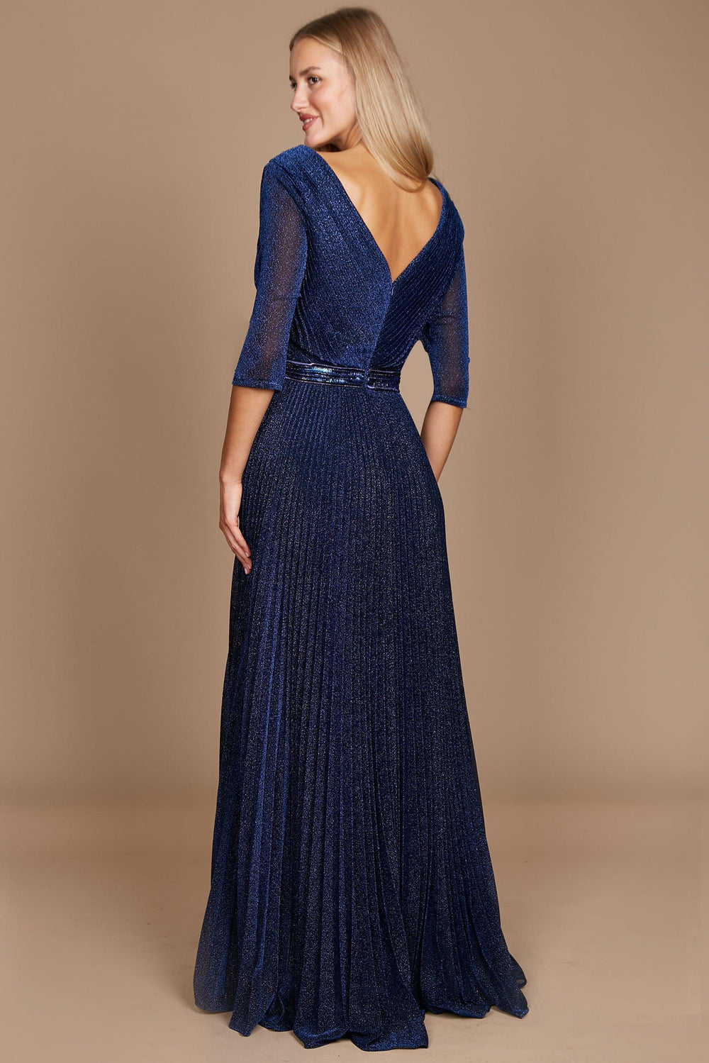 Long Sleeve Formal Evening Dress — free download