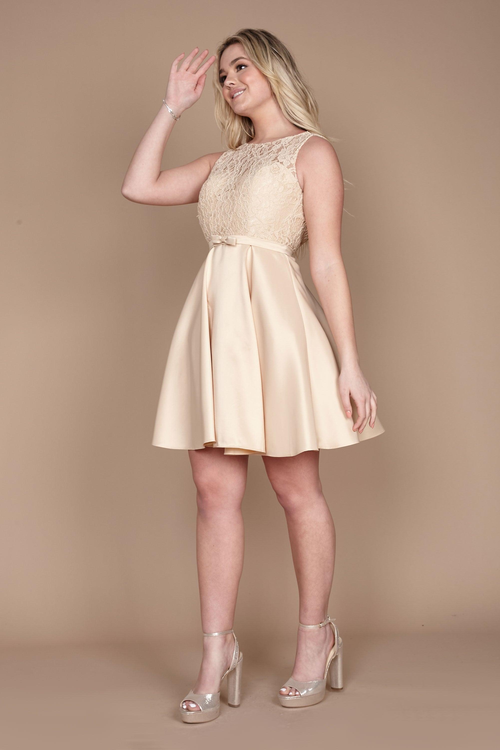 Homecoming Dresses Short Homecoming Formal Prom Dress Champagne