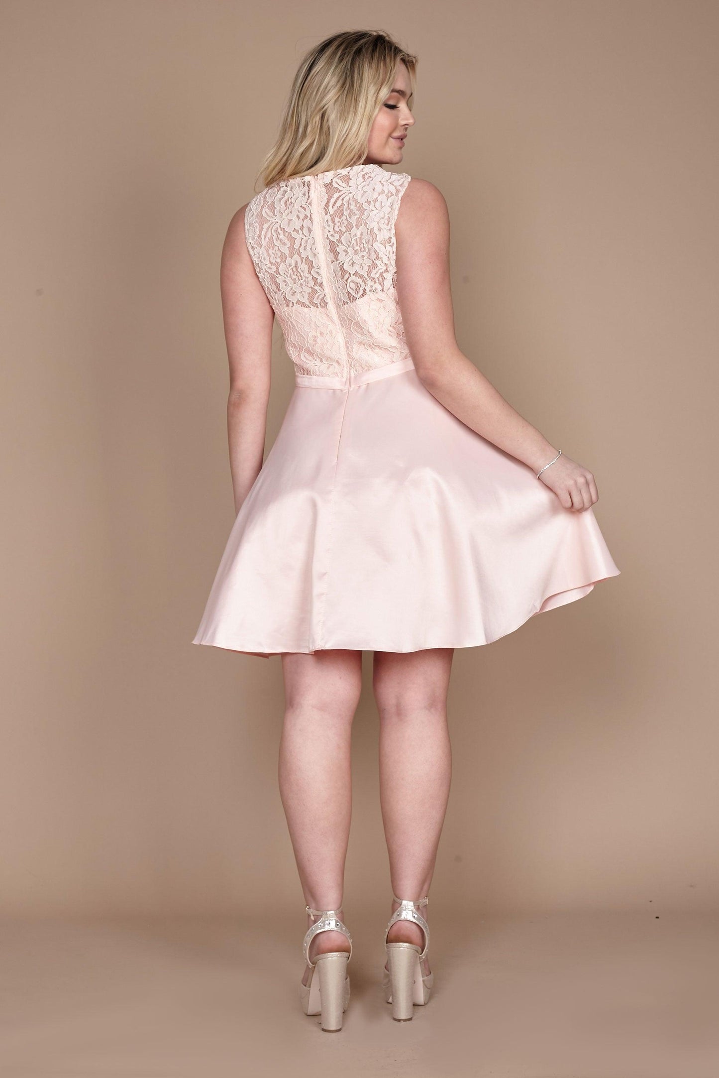 Dylan & Davids Short Homecoming Formal Prom Dress - The Dress Outlet