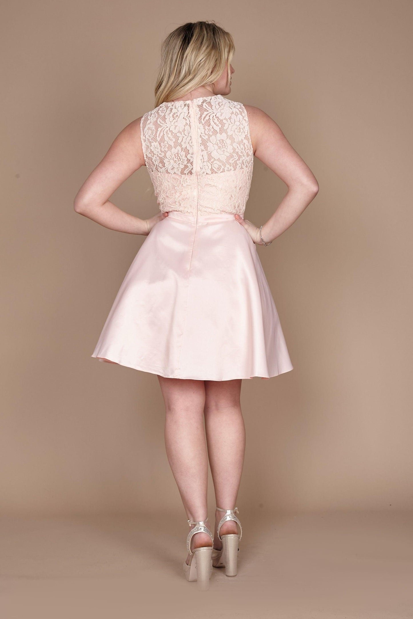 Dylan & Davids Short Homecoming Formal Prom Dress - The Dress Outlet