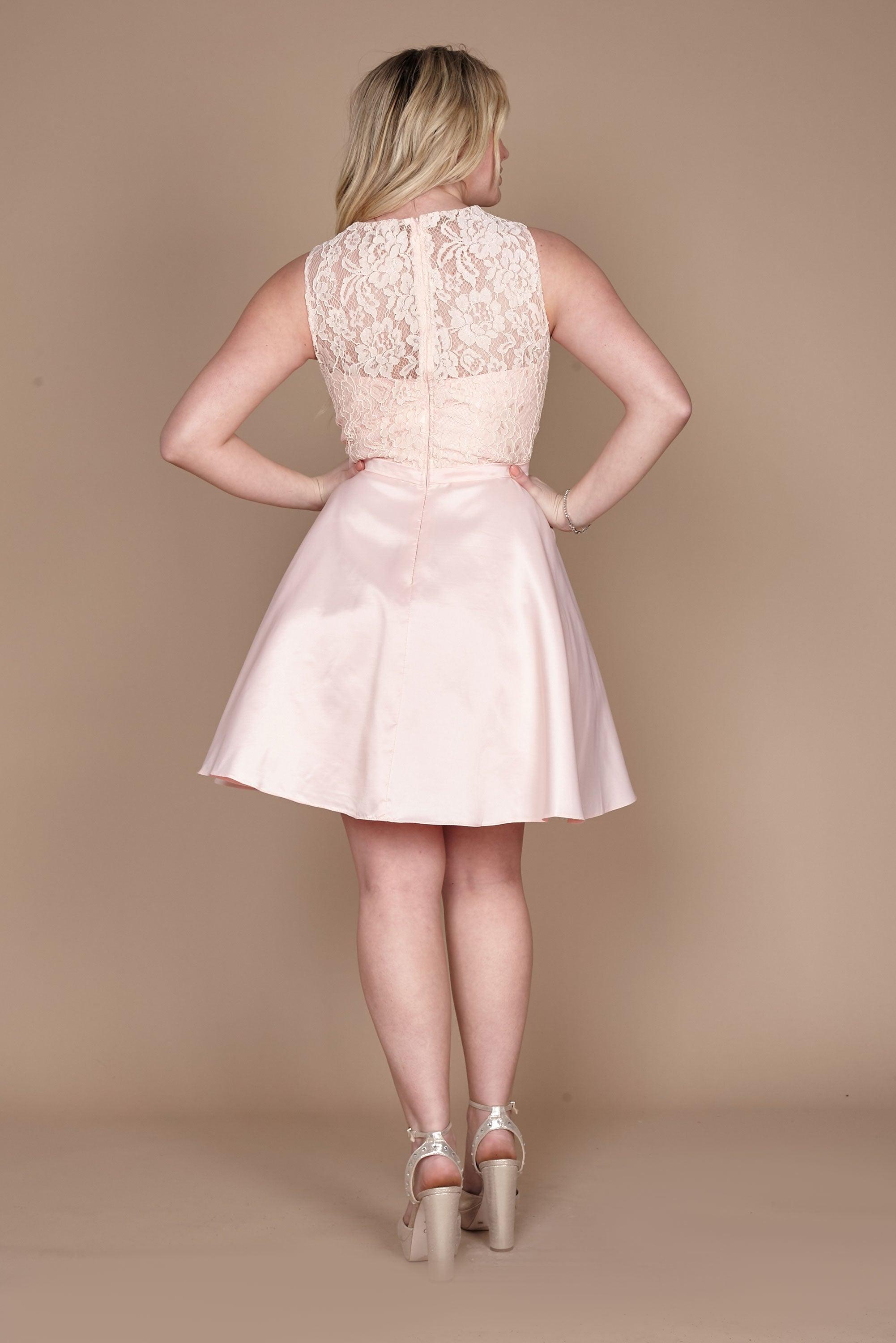 Dylan & Davids Short Homecoming Formal Prom Dress - The Dress Outlet