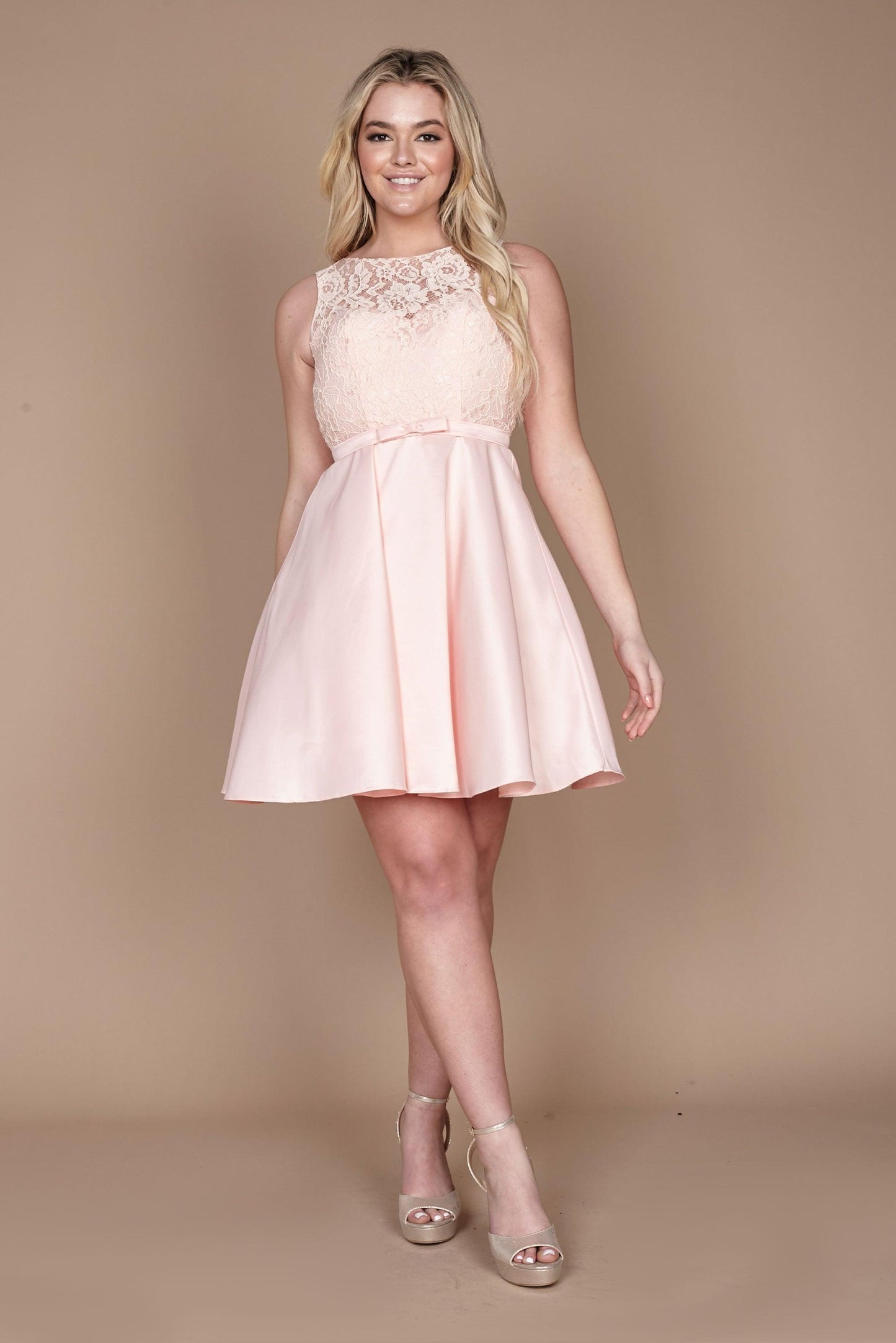 Dylan & Davids Short Homecoming Formal Prom Dress - The Dress Outlet