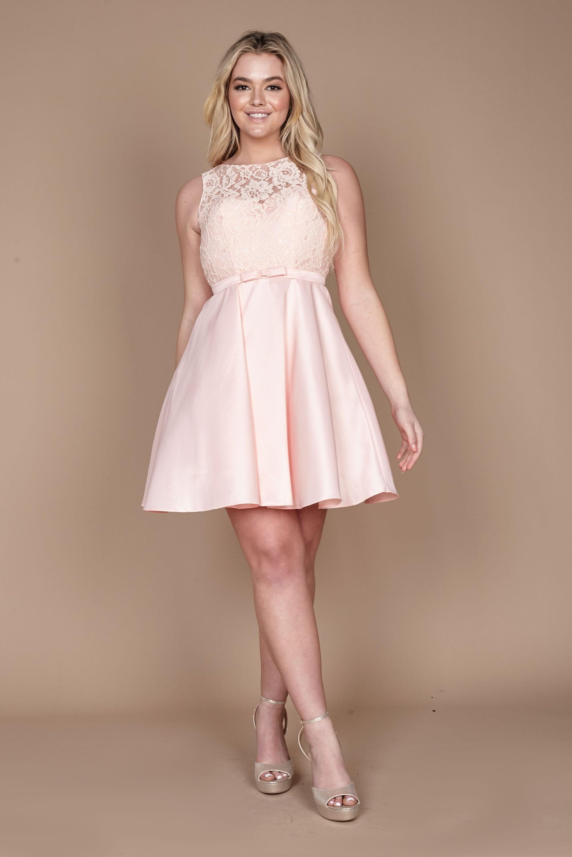 Dylan & Davids Short Homecoming Formal Prom Dress - The Dress Outlet