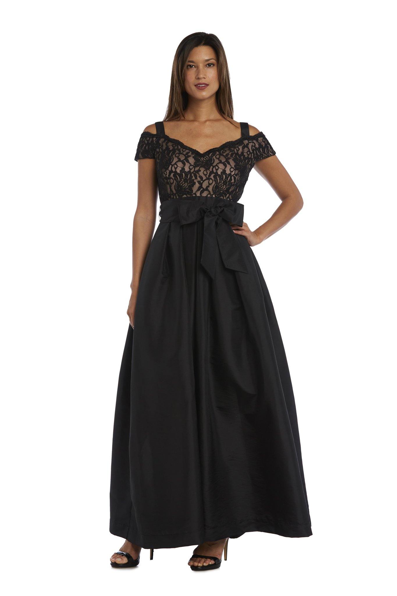 Evening Long Formal Lace Top Dress Sale - The Dress Outlet