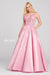 Prom Dresses Long Ball Gown Pocket Prom Dress Pink