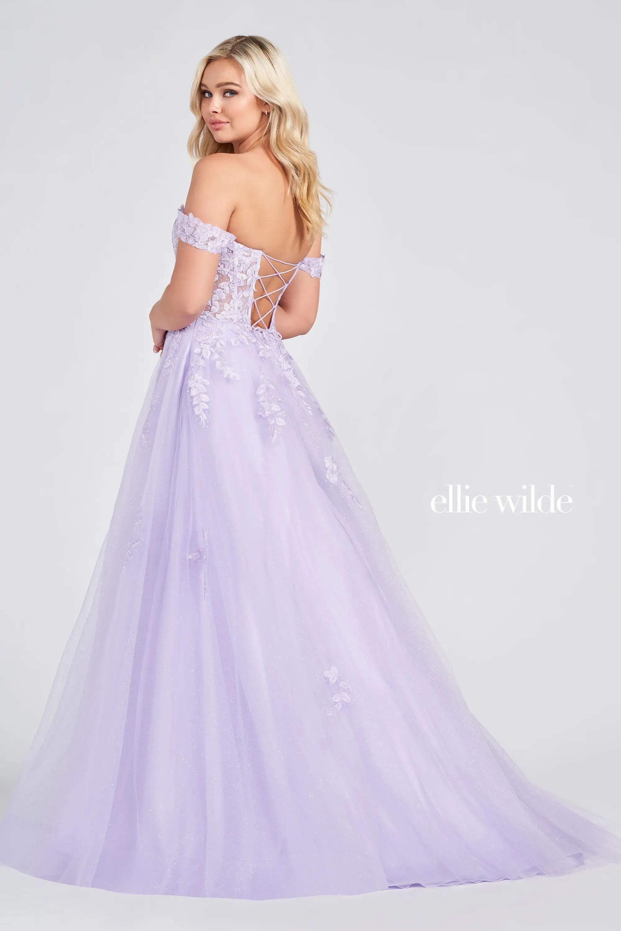 Prom Dresses Prom Formal Slit Evening Long Gown Lilac