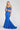 Prom Dresses Long Two Piece Formal Fitted Prom Dress Royal Blue