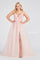 Prom Dresses Long Formal A Line Evening Prom Dress Blush
