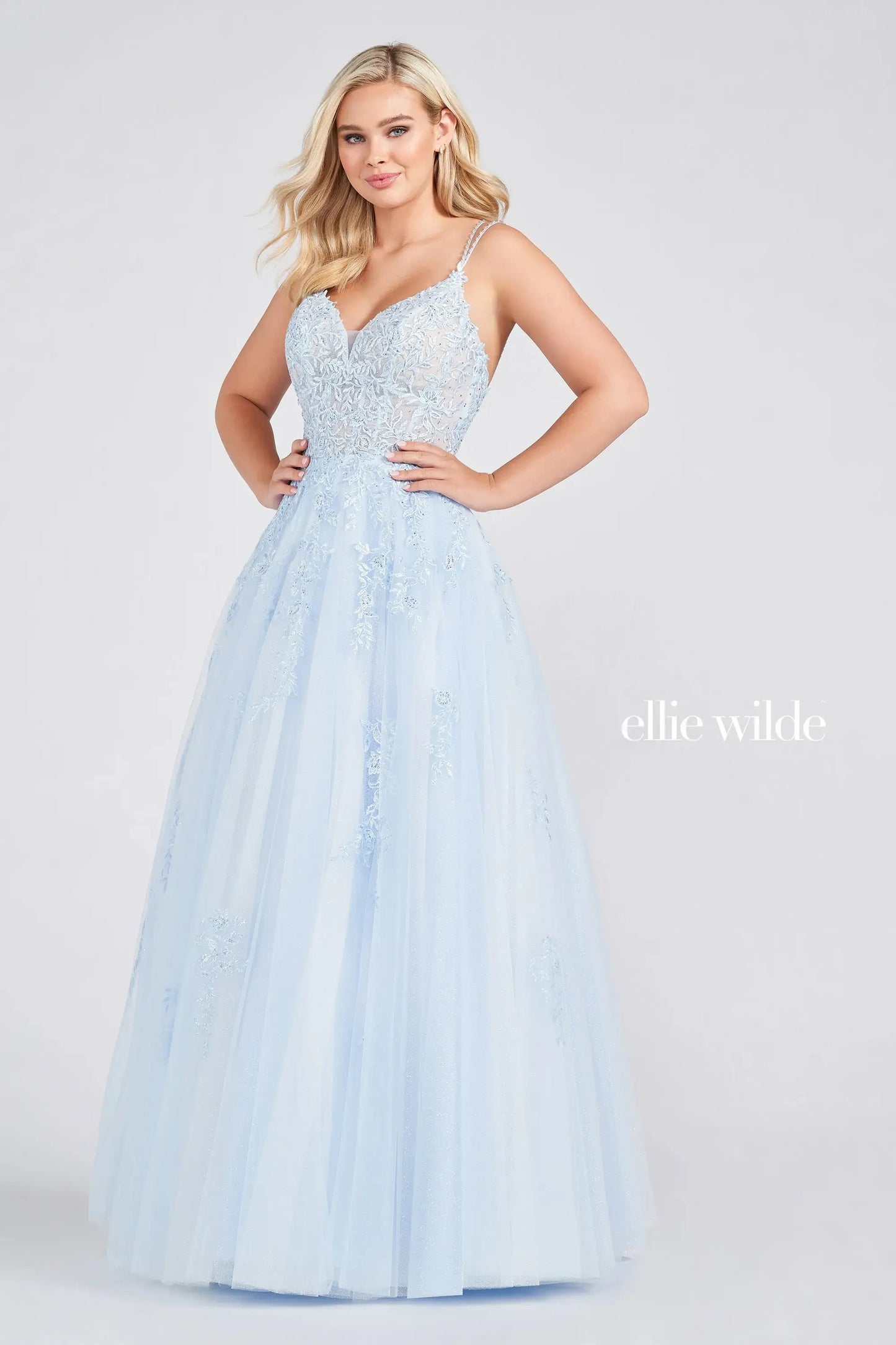 Prom Dresses Long Ball Gown Prom Dress Light Blue